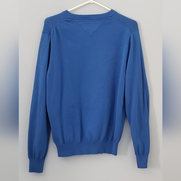 Men's Tommy Hilfiger Blue Sweat Shirt - Picture 2 of 3